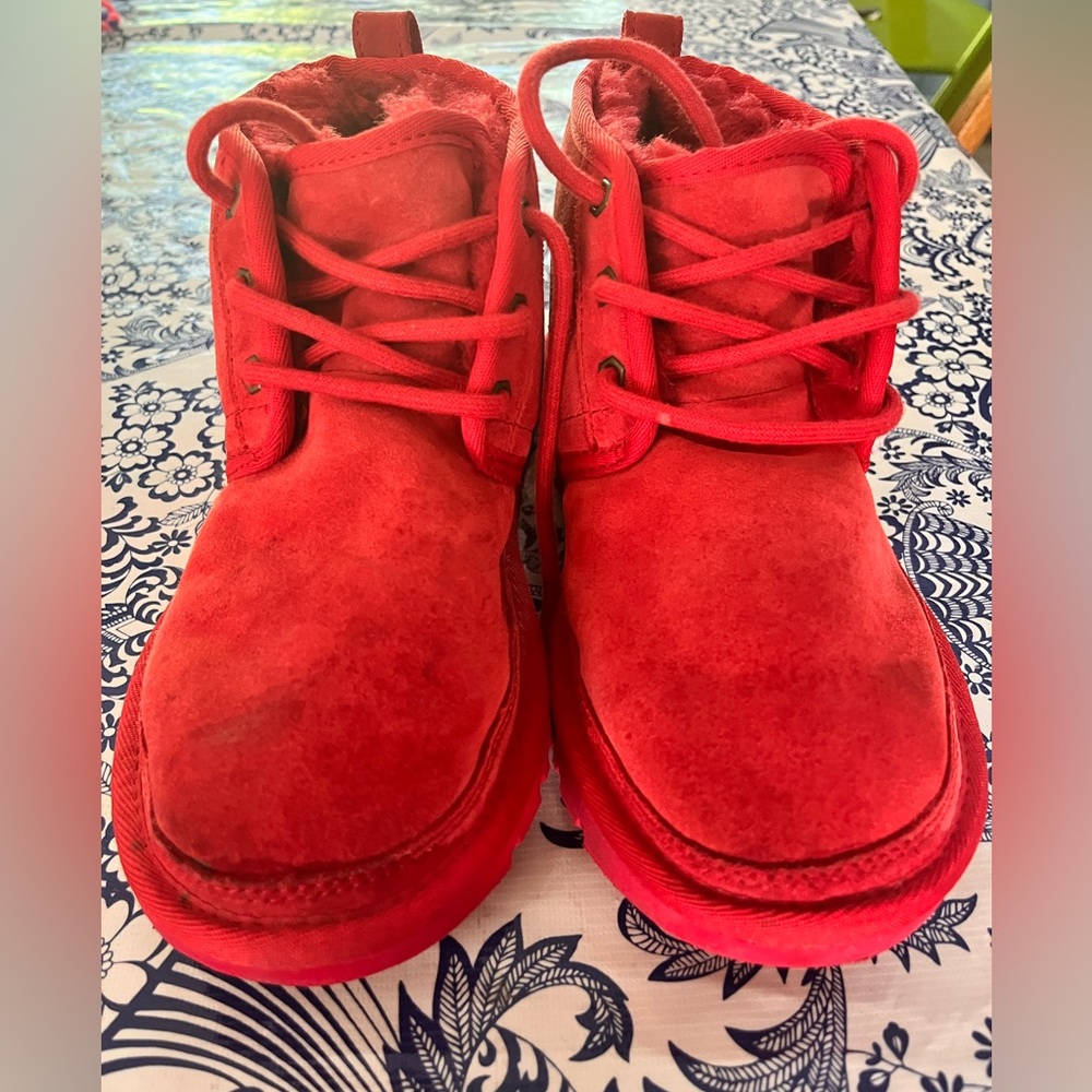 UGG lace-up ankle boots